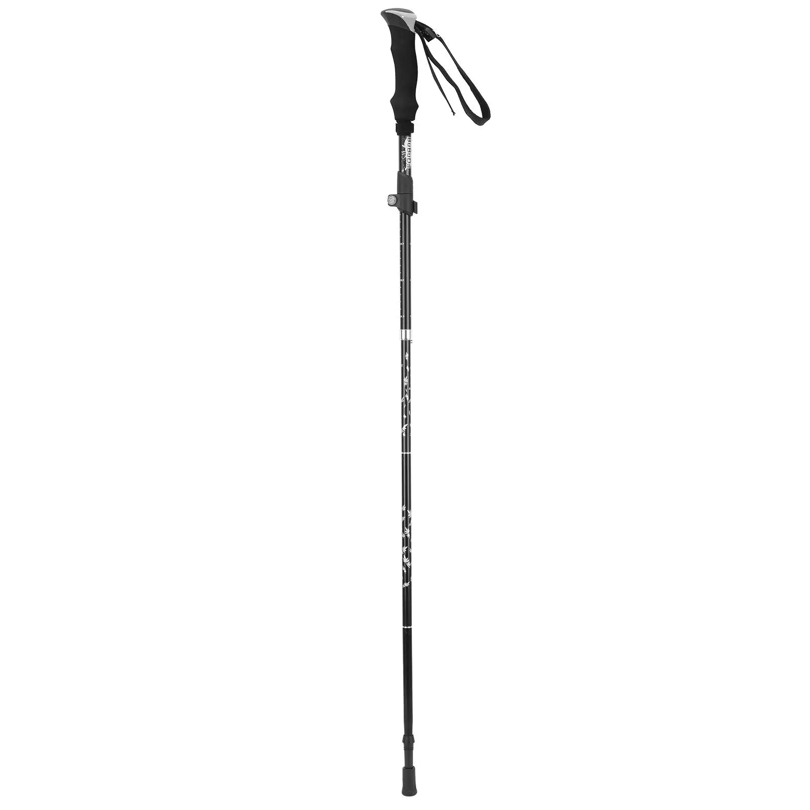 Folding Aluminum Alloy Walking Sticks for hiking , for mountaineering , Travel & for skiing - Lightweight & Durable