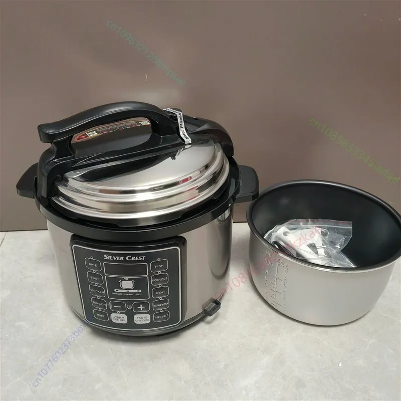 English Large Capacity Pressure Cooker Household Rice Cooker Multifunctional Pressure Cooker Stew Voltage