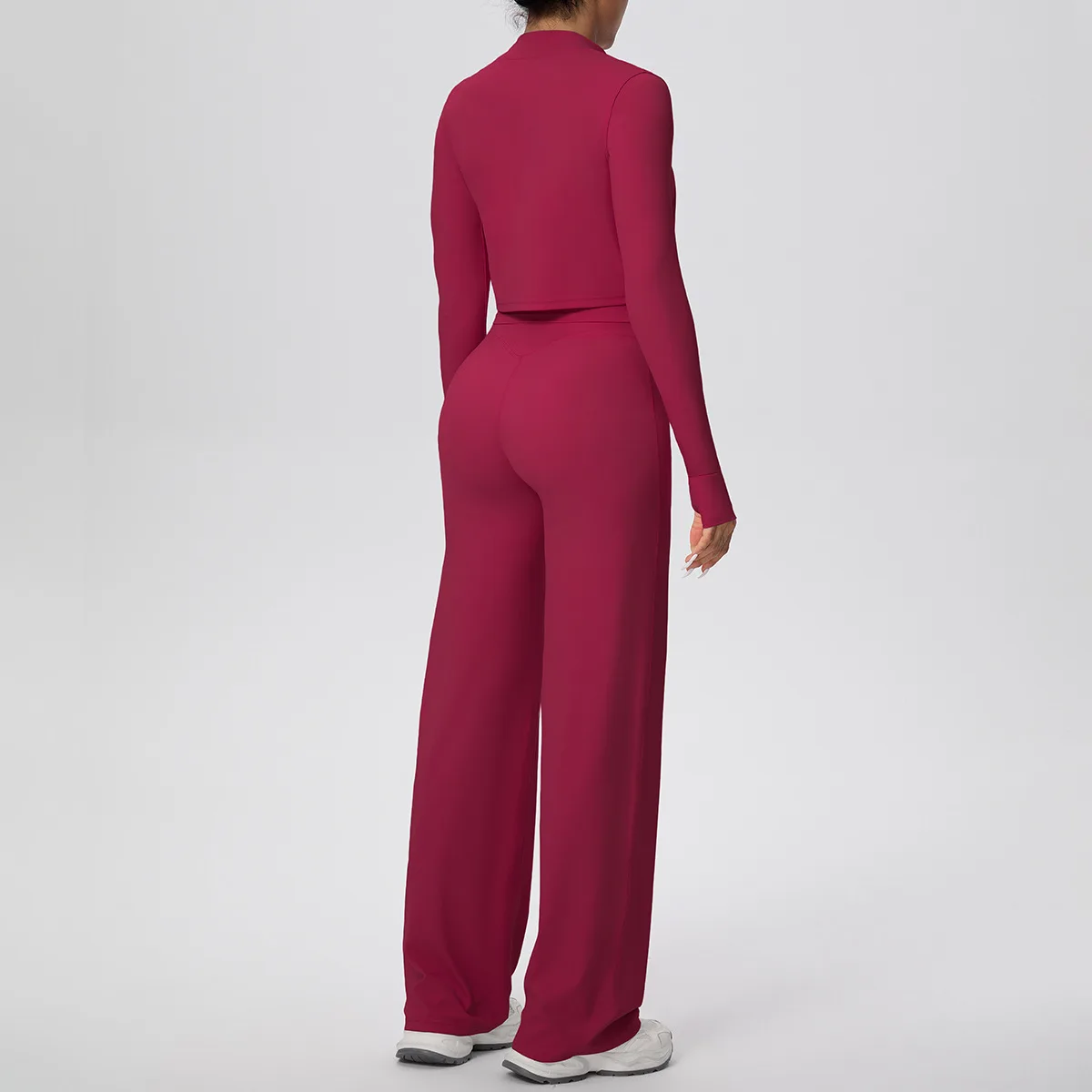 المرأة جاكيت زيبرا ثلاث قطع مجموعة ملابس رياضية لليوجا الرياضة عالية الخصر Racerback تانك سترة واسعة الساق السراويل تشغيل اللياقة البدنية ملابس رياضية