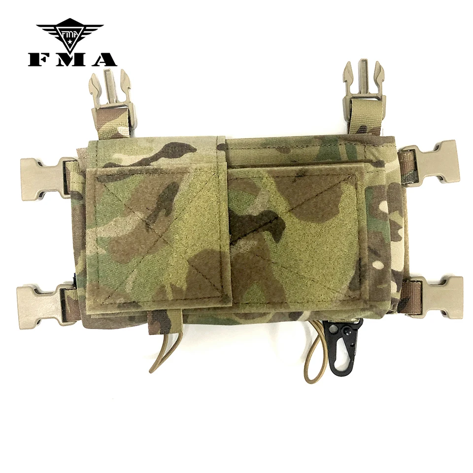 FMA New Tactical MK4 Chest Rig Front Set Micro Fight Chassis for MK3 MK4 Chest Rig Spiritus Front Panel JPC LV119 Plate Carrier