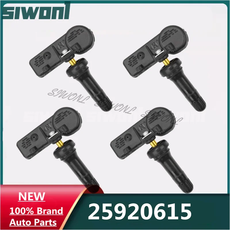 

1/4pcs 25920615 TPMS Sensor For Cadillacs STS DTS CTS Chevrolet Avalanche Aveo HHR Tahoe GMC Acadia Pontiac G6 G8 Buick Enclave