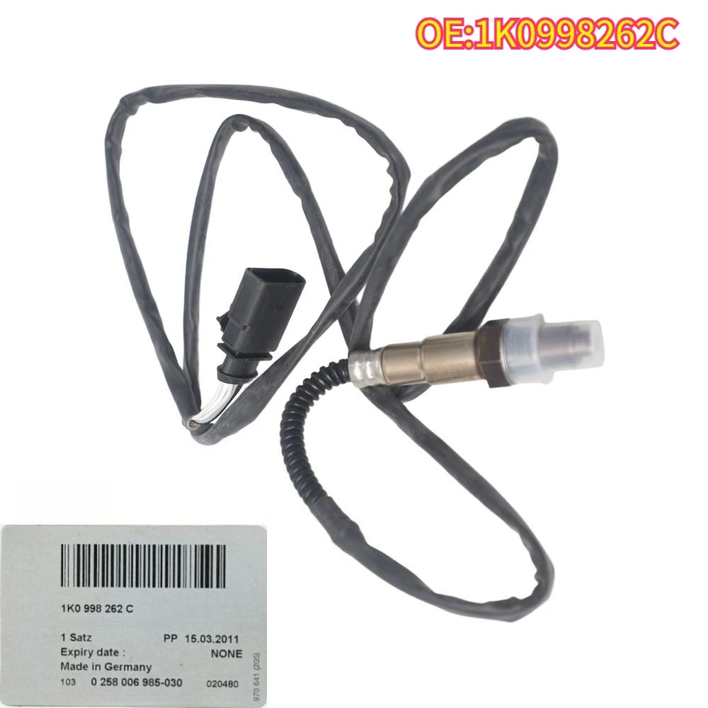 

High quality New For 1K0998262C Oxygen sensor For VW Sharan Polo Golf Touran Multivan Touareg Skoda Fabia Audi A8 S8 1K0998262C
