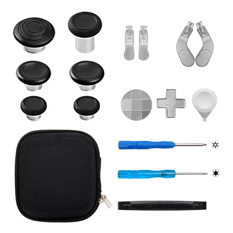 Metal Replacement Kit For Xboxes One Elite Series 2 Analog Stick D-pads Buttons Adjustment Tool