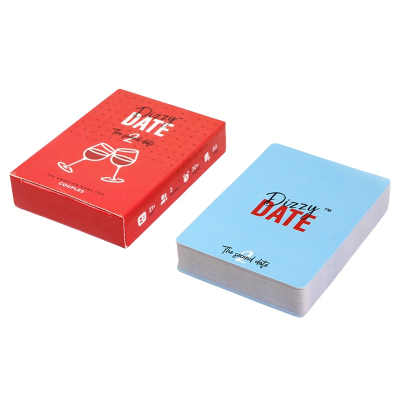 1 Set Couple Card Night Interactive Games Truth Or Dare Adventure Prop Romantic Love Q&A Poker Warm Field Board Games