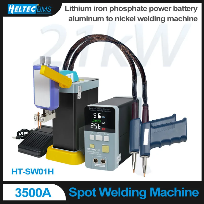 21KW Lithium Battery Spot Welding Machine Large Single Battery Aluminum to Nickel Portable High Power Pulse Handheld Welder Mach