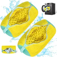 1/2/4PCS Thickened Shoe Cleaning Bags Suitable for All Shoe Types Washing Machine and Dryer Dedicated Protective Washing Bags