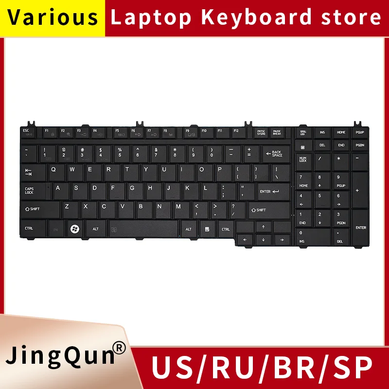 Klawiatura do Toshiba Satellite A500 X200 X505 P200 S500 P300 L350 L500 X500 X300 A505 A505D F501 L535 P205 P505