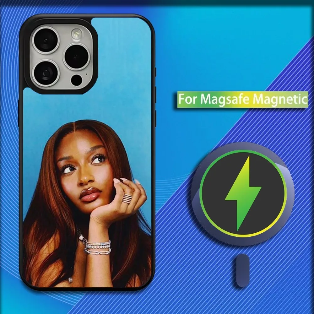 Music GIRL A-Ayra Starr Phone Case For iPhone 16,15,14,13,12,11,Plus,Pro,Max,Mini Magsafe Magnetic Wireless Charging