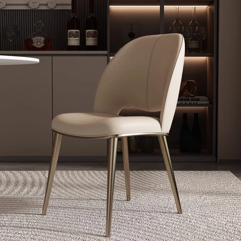 

Minimalist dining chair backrest chair premium stool simple backrest restaurant dining table chair