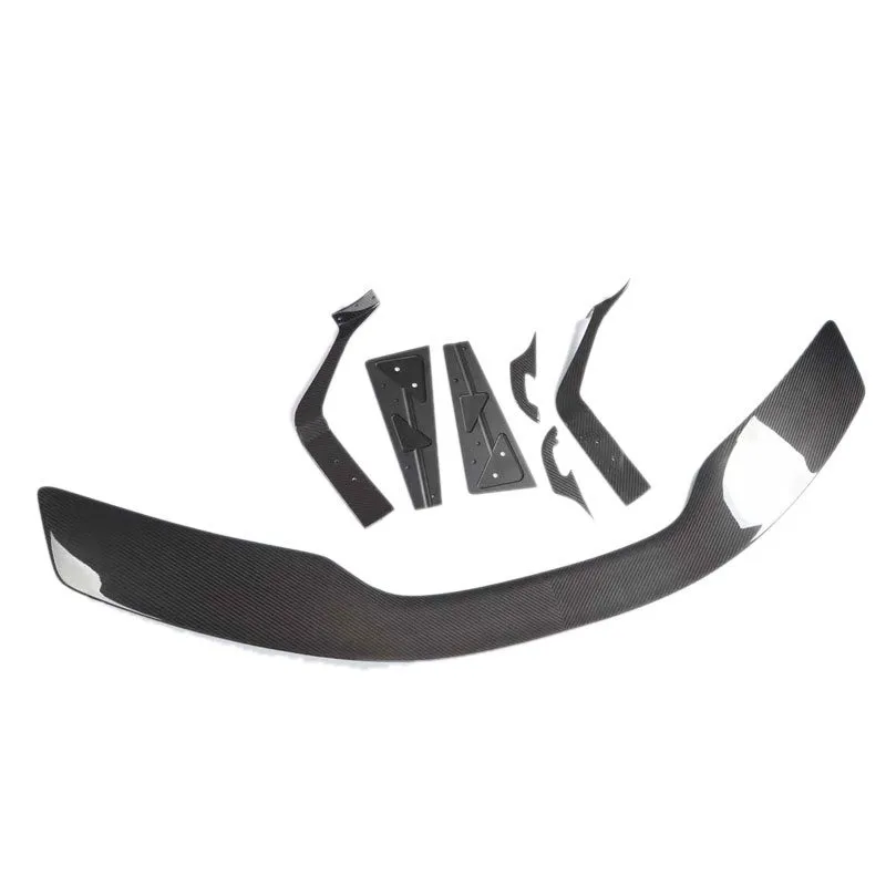 

True carbon fiber tail wing automobile fixed wind wing