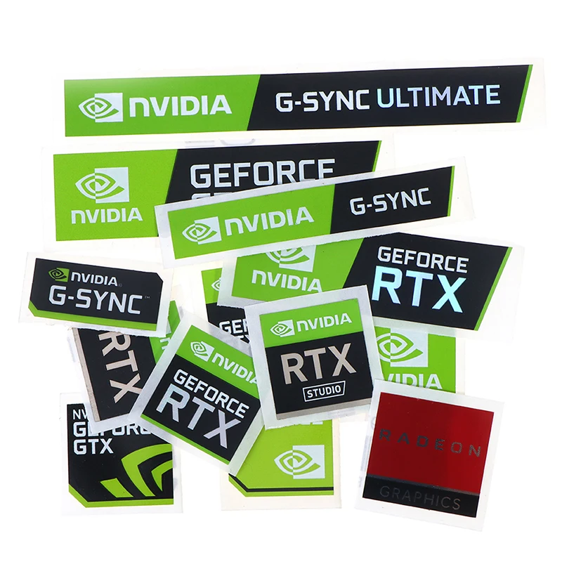 1/5PCS New High Quality NVIDIA GTX GEFORCE Laptop Desktop Label Decorative Sticker