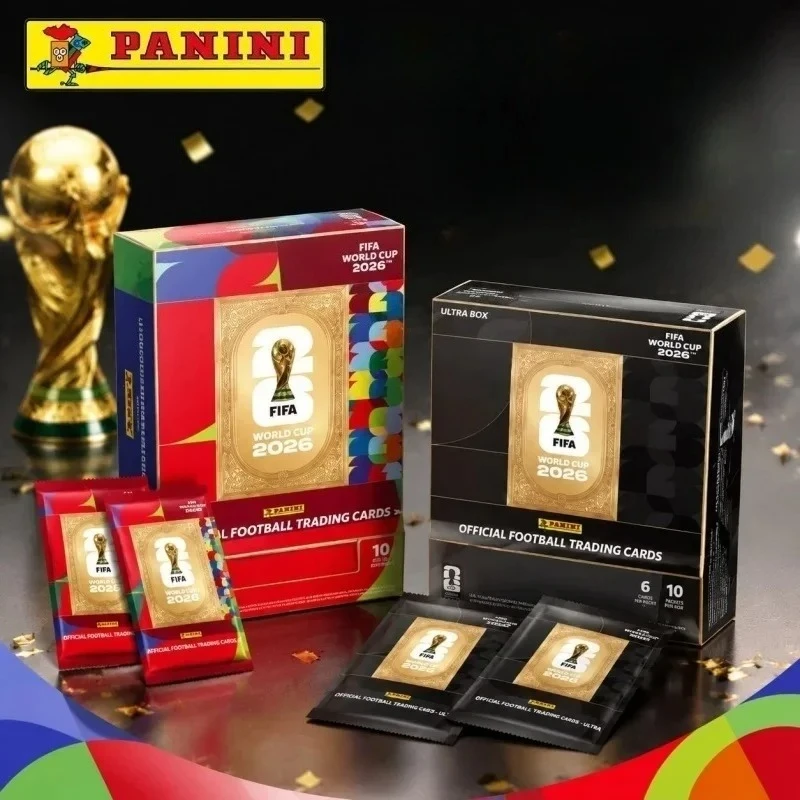 2026 FIFA World Cup Official Football Trading Card Panini Soccer Star Collection Limited Cards Fans Souvenir Birthday Gifts view 2