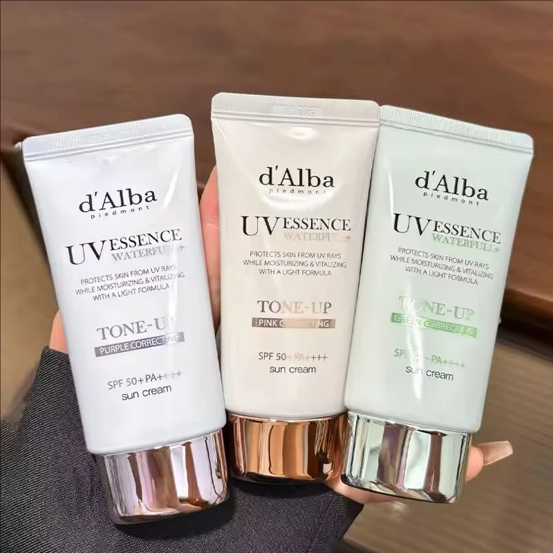 50ML D'Alba UV Essence Whitening White Truffle Sunscreen SPF50+ Moisturizing Lightweight Refreshing Gentle Sunscreen Skin Care