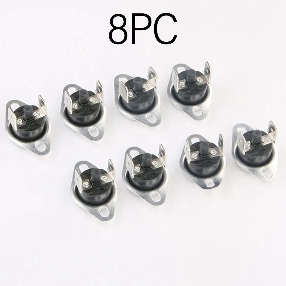 For DIY Installation 95 Degrees Control Switch High Temperature Applications Silver Electric Valve Regulator For Water Tube