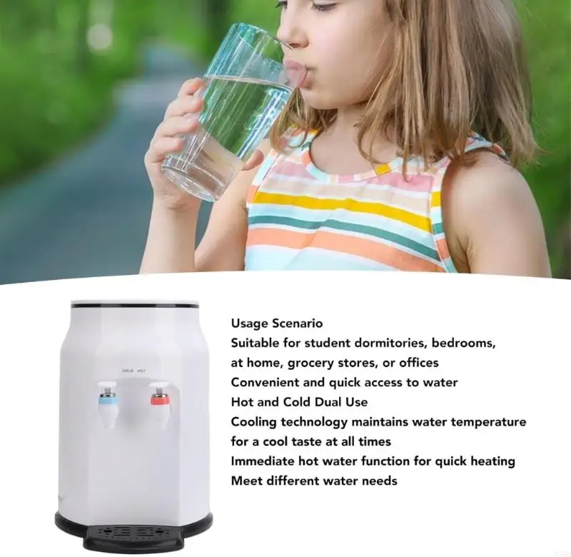 110 В мини -водяной охлаждающий диспенсер игрушка маленький стол