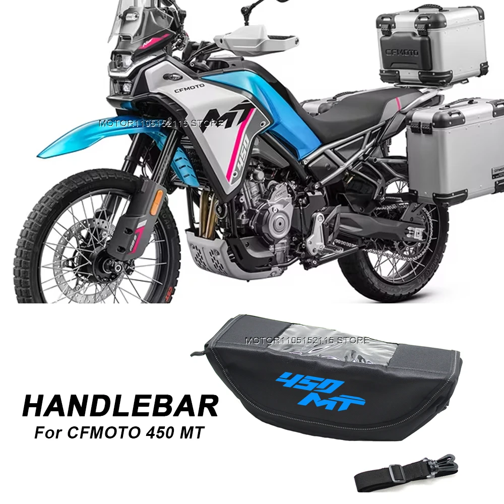For CF MOTO 450MT MT450 450 MT cfmoto450mt 450 mt High Quality Handlebar Bag Waterproof Dustproof Motorcycle Accessories