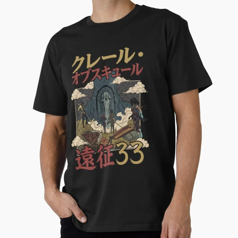 

Petal Bloom Clair Obscur Expedition 33 Gift Clothes for gamer 100% cotton Men's Short Sleeve Graphic Clothes All size tops S-6XL