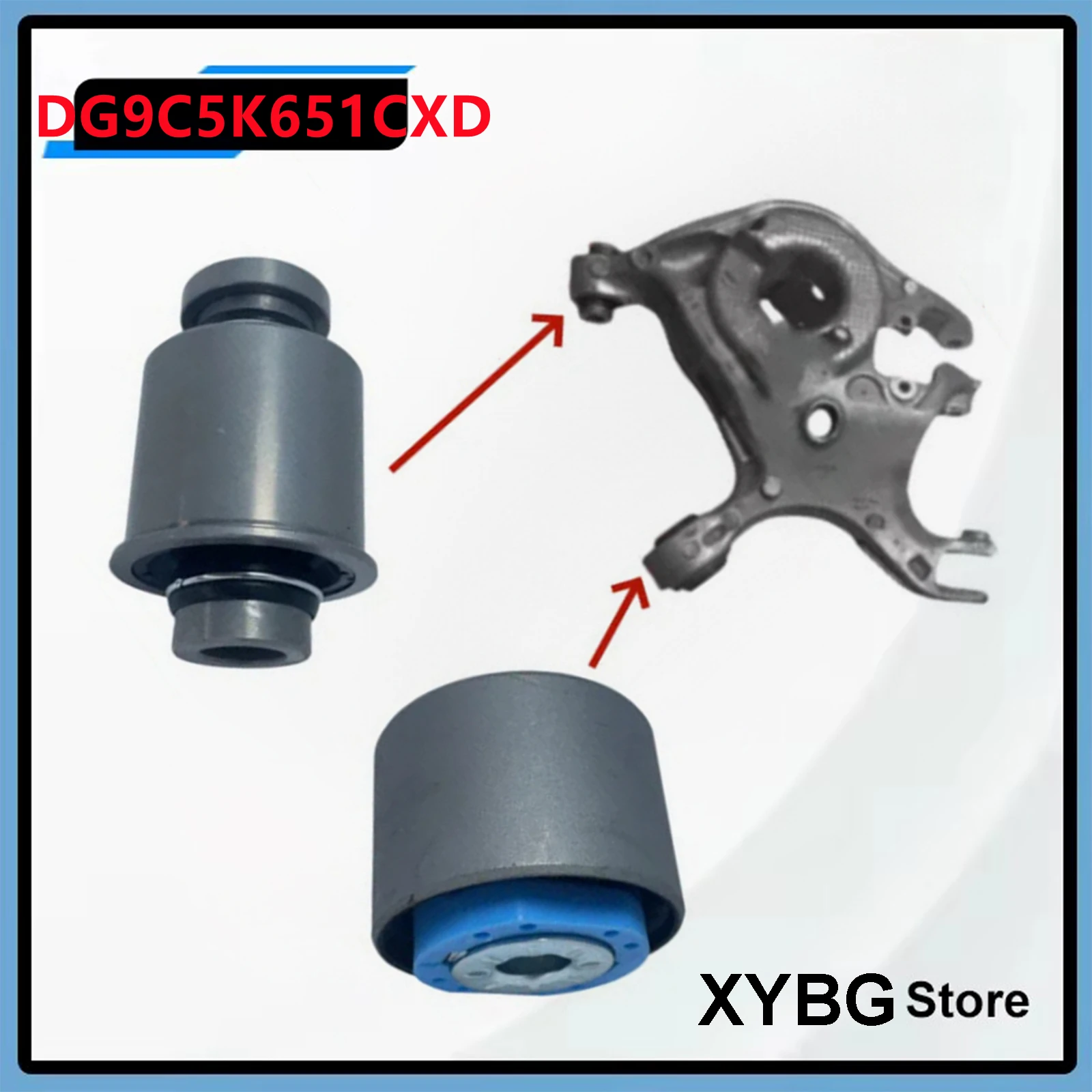 DG9C5K651CXD Rear Control Arm Steering Knot Bushing for Ford Fusion Mondeo13 Taurus Edge F2GC5K653AXB FR3C3C270AA