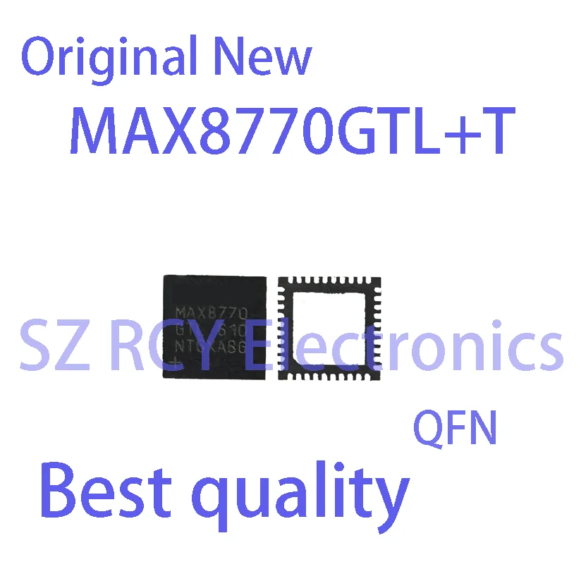 Chip electrónico de circuito integrado, dispositivo electrónico MAX8770GTL + T MAX8770GTL MAX8770 QFN, 2-5 piezas, nuevo