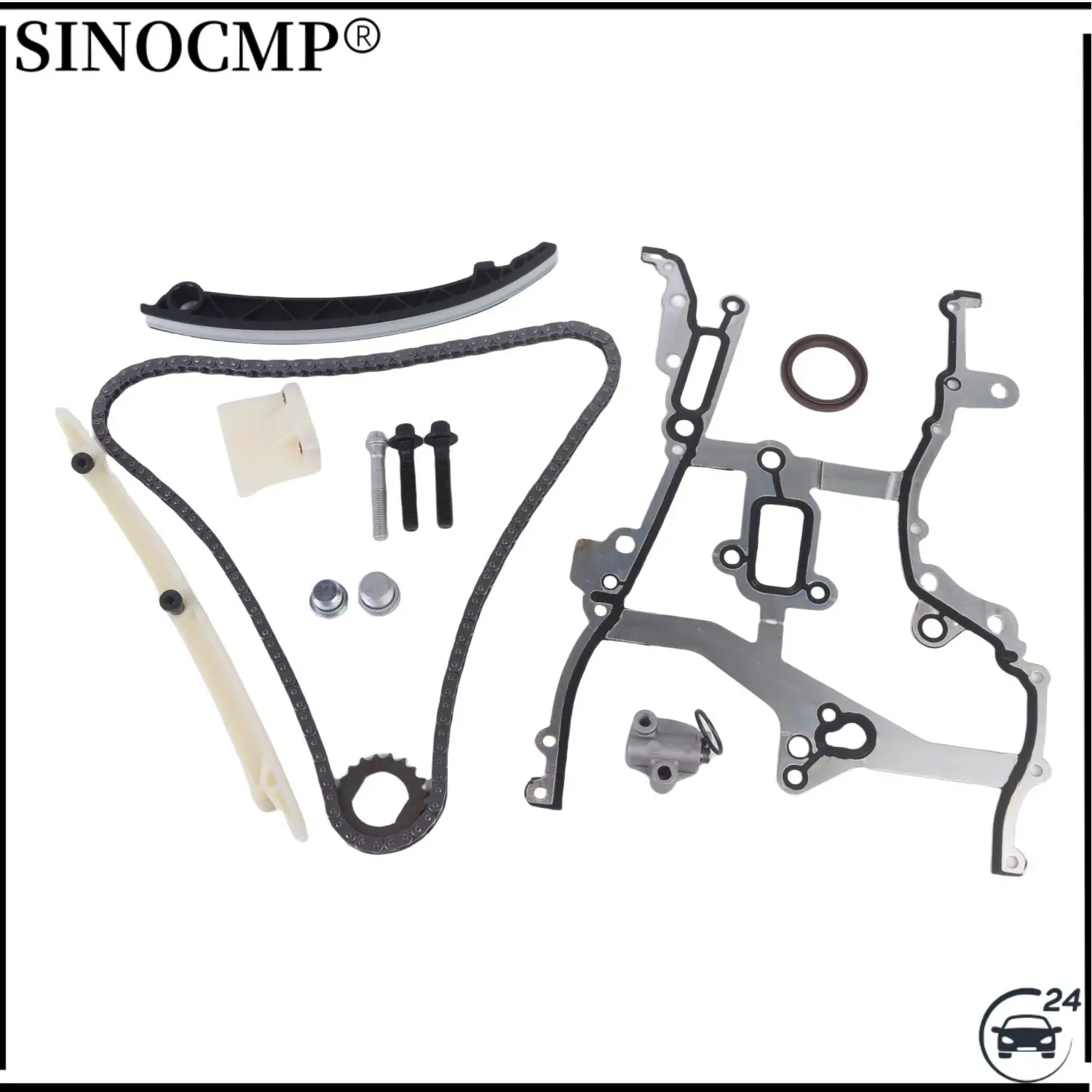 

SI-AT63033 Комплект цепи ГРМ для двигателя Vauxhall Corsa D 1.2 1.4 A12XER A14XEL A14XER 2006-2014, компоненты ГРМ для автомобильных двигателей