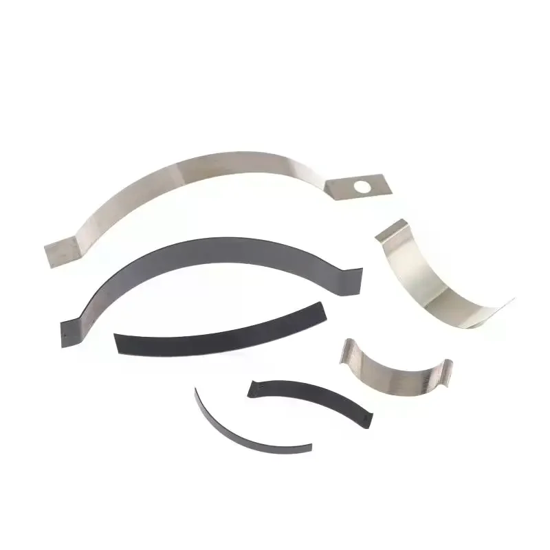 10PCS C Type Sheet Spring Stainless Steel Manganese Steel Flat Wire Arc Clip In-pipe Positioning Spring Hardware Accessories