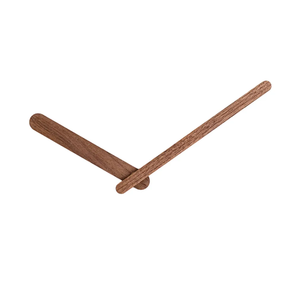 For Clock Repair Parts Solid Walnut Veneer For Clock Hands Stylish and Natural Look Copper Sleeves for Smooth Operation