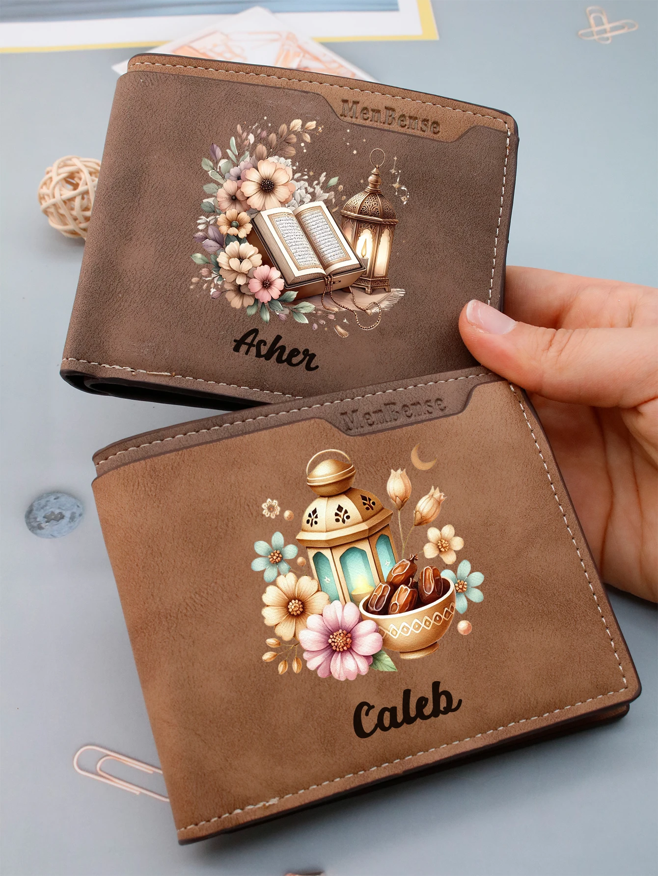 Custom Wallets For Men, Personalized Gift For Men, Customized Name Mens Wallets Leather,  Customizable Wallet Women