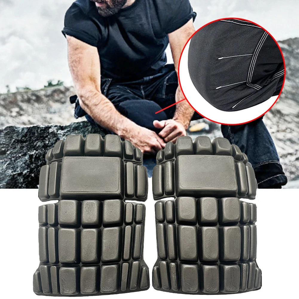 1pair Industrial Leg Protection Workplace Knee Pad Insert Type Comfortable Construction Site For Working Trousers Eva Crashproof