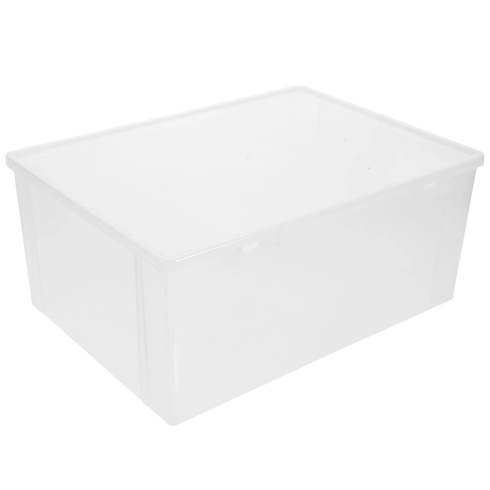 

Clear Shoe Box Stackable Plastic Storage Container Heavy Duty Shoe Case for Men Women Home Organization