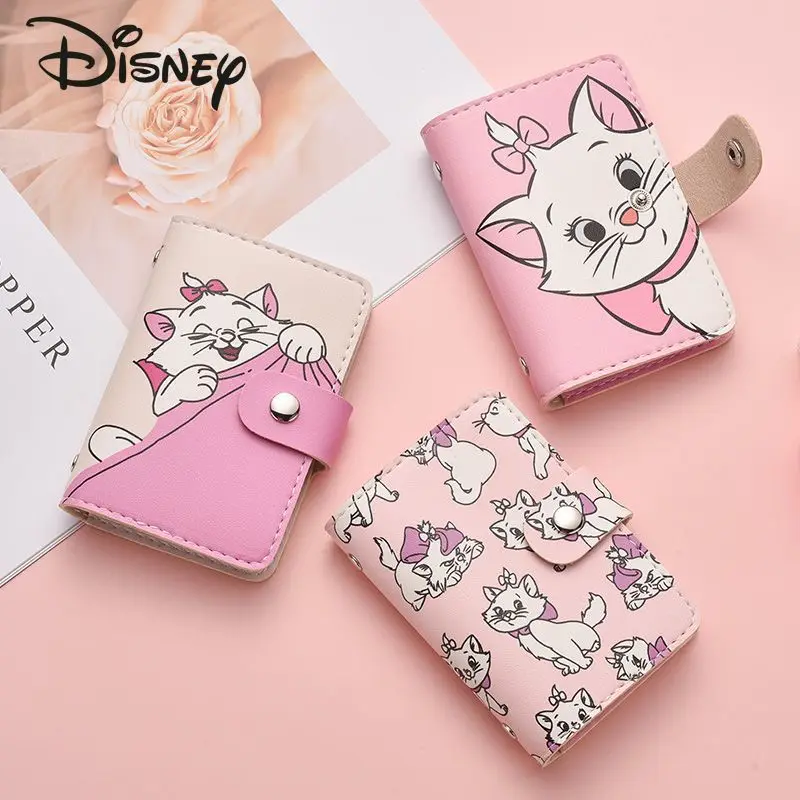 Disney nouveau sac à cartes pour femmes à la mode et de haute qualité multi-fentes sac de rangement pour cartes de crédit étui pour cartes multifonction populaire