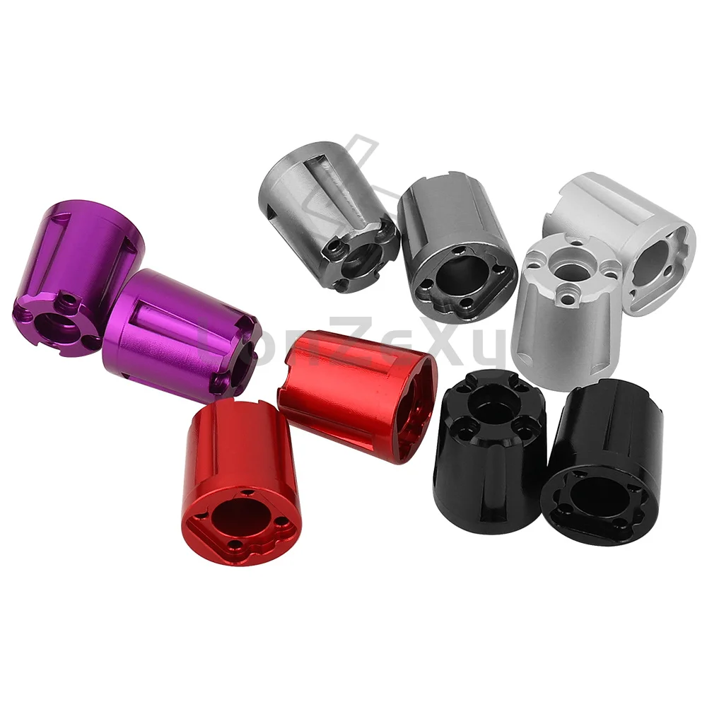 Aluminum Rear Hub Cup 23.8g for Losi 1/18 Mini LMT RC Monster Truck, Alloy Upgrade Rear Wheel Hub Cup With M2 Screws