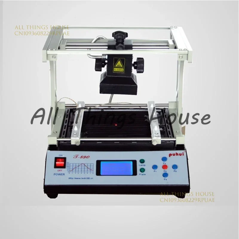 

PUHUI T-890 T890 BGA двойной цифровой инфракрасный BGA/IRDA/IFR/SMD/SMT сварочный аппарат базовый 1500 Вт восемь видов температурных кривых