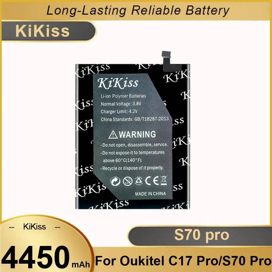 

4450Mah For Oukitel C17 Pro S70 High Performance Mobile Phone Battery