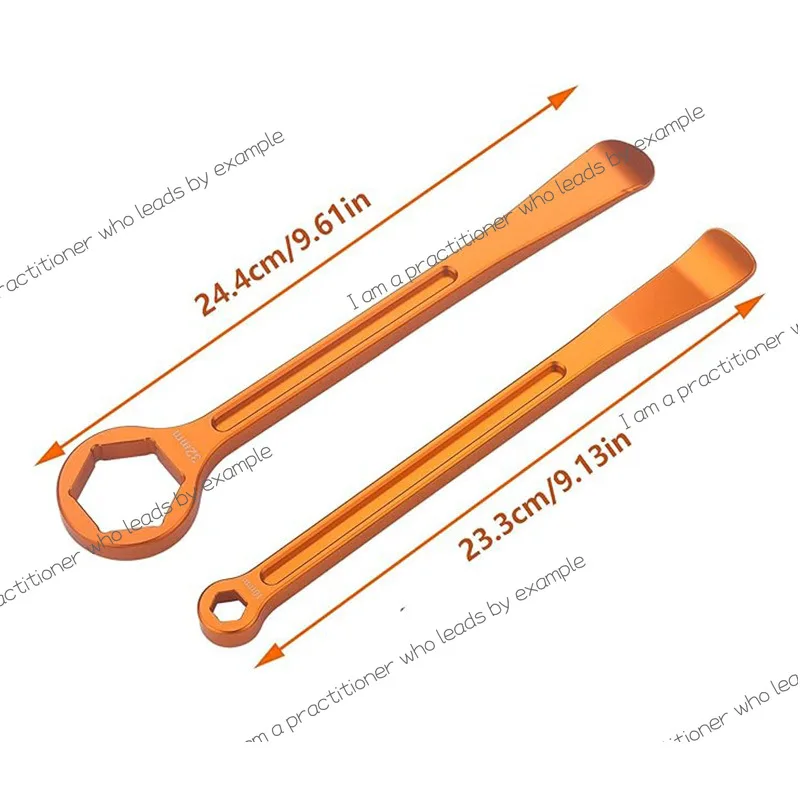 Off-road vehicle tire picker Special maintenance tool for motorcycle ring Hexagonal wheel shaft wrench Tire tire picker Crowbar
