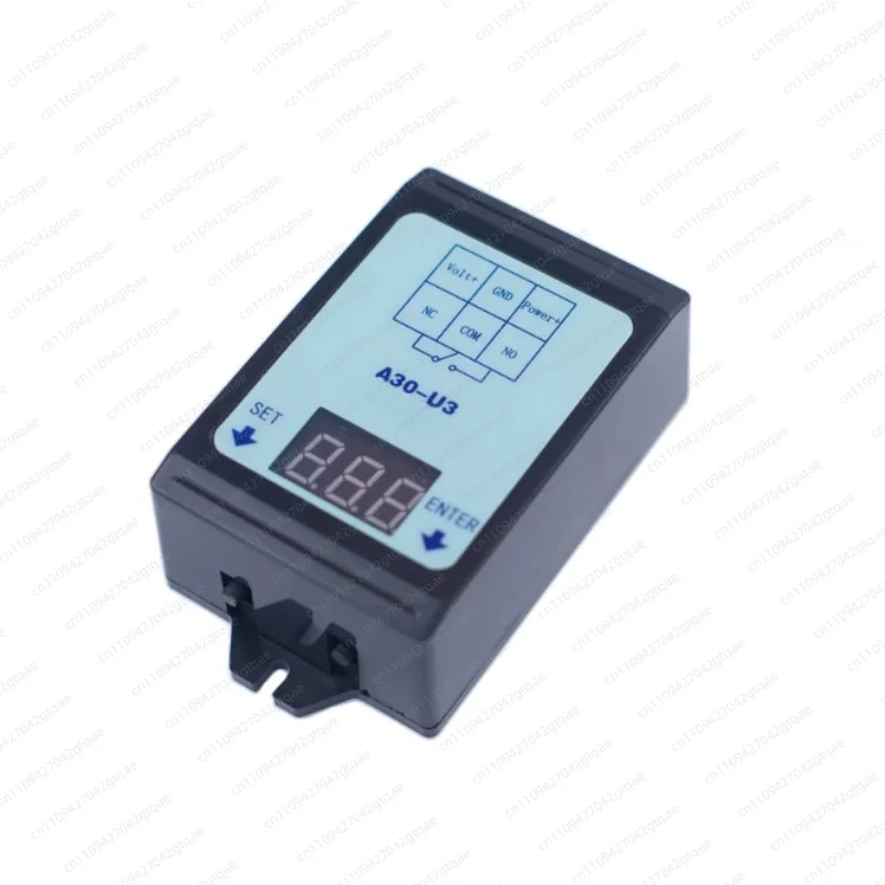 A30-U3 DC Voltage Relay 6-80V48V60V 30A Detection Control Delay Switch Interval Action