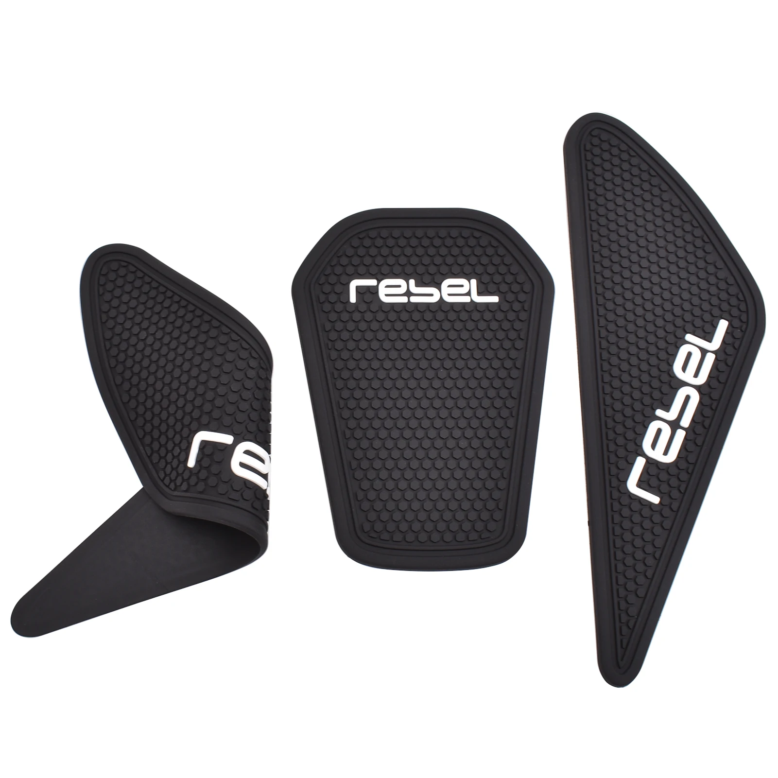  لهوندا المتمردين سم CMX 300 500 2017-2024 خزان للدراجة النارية المطاط ملصق حامي غمد الركبة خزان وسادة قبضة ملصق مائي اكسسوارات #3