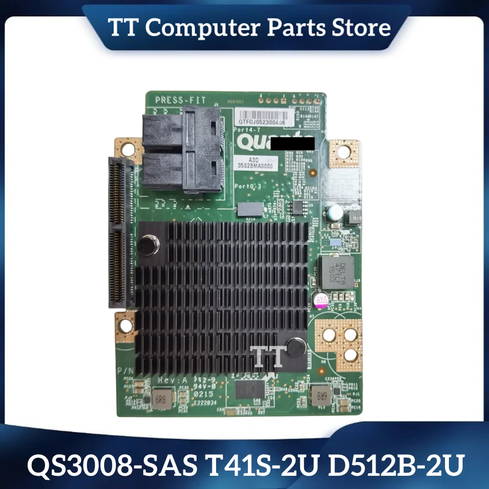 

TT For Quanta QS3008-SAS T41S-2U D512B-2U 12GB Array Card RAID Card Fast Ship