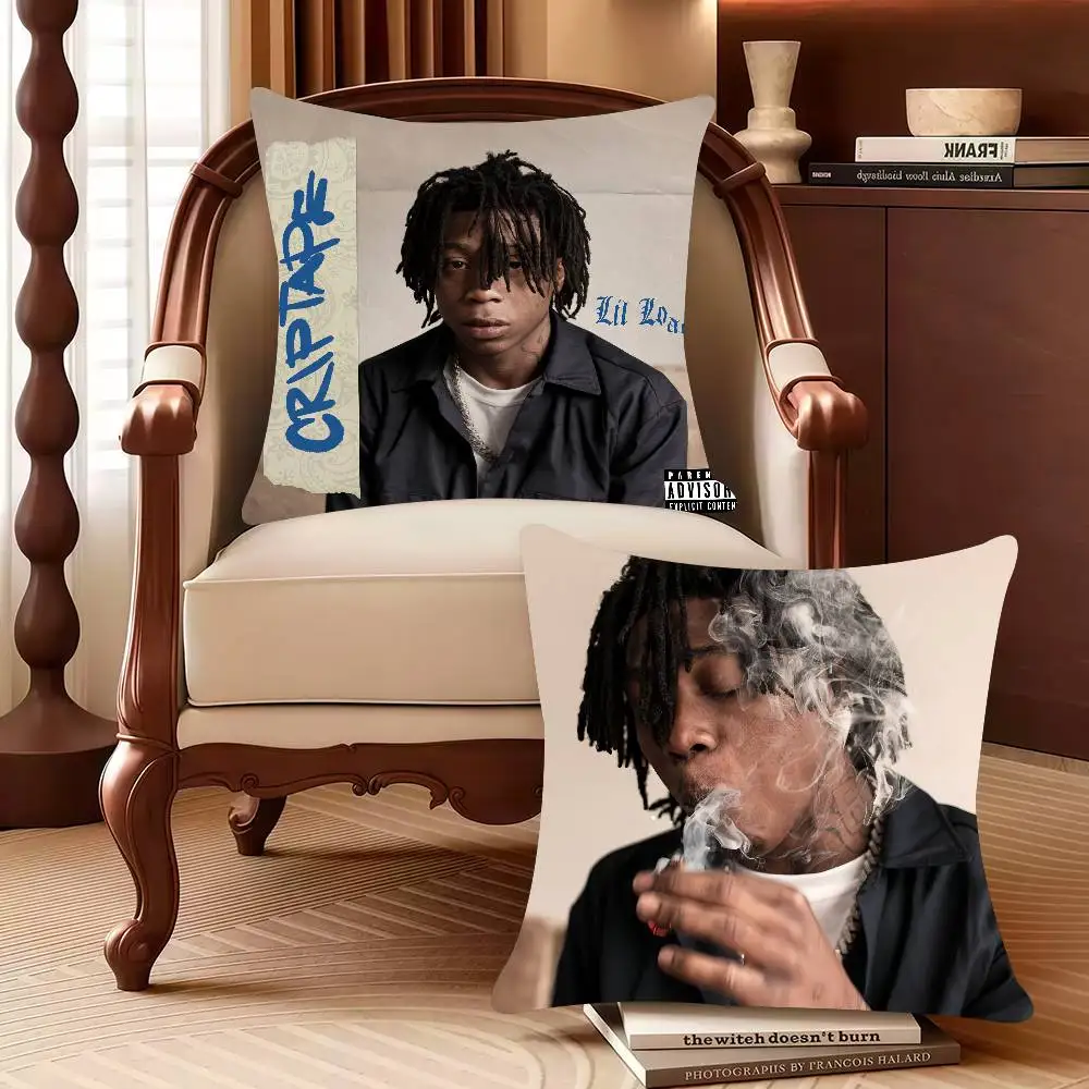 

Lil L-Loaded CRIPTAPE Pillow Case Decor Protective Covers Comfortable soft for Sofa Living Room Home office
