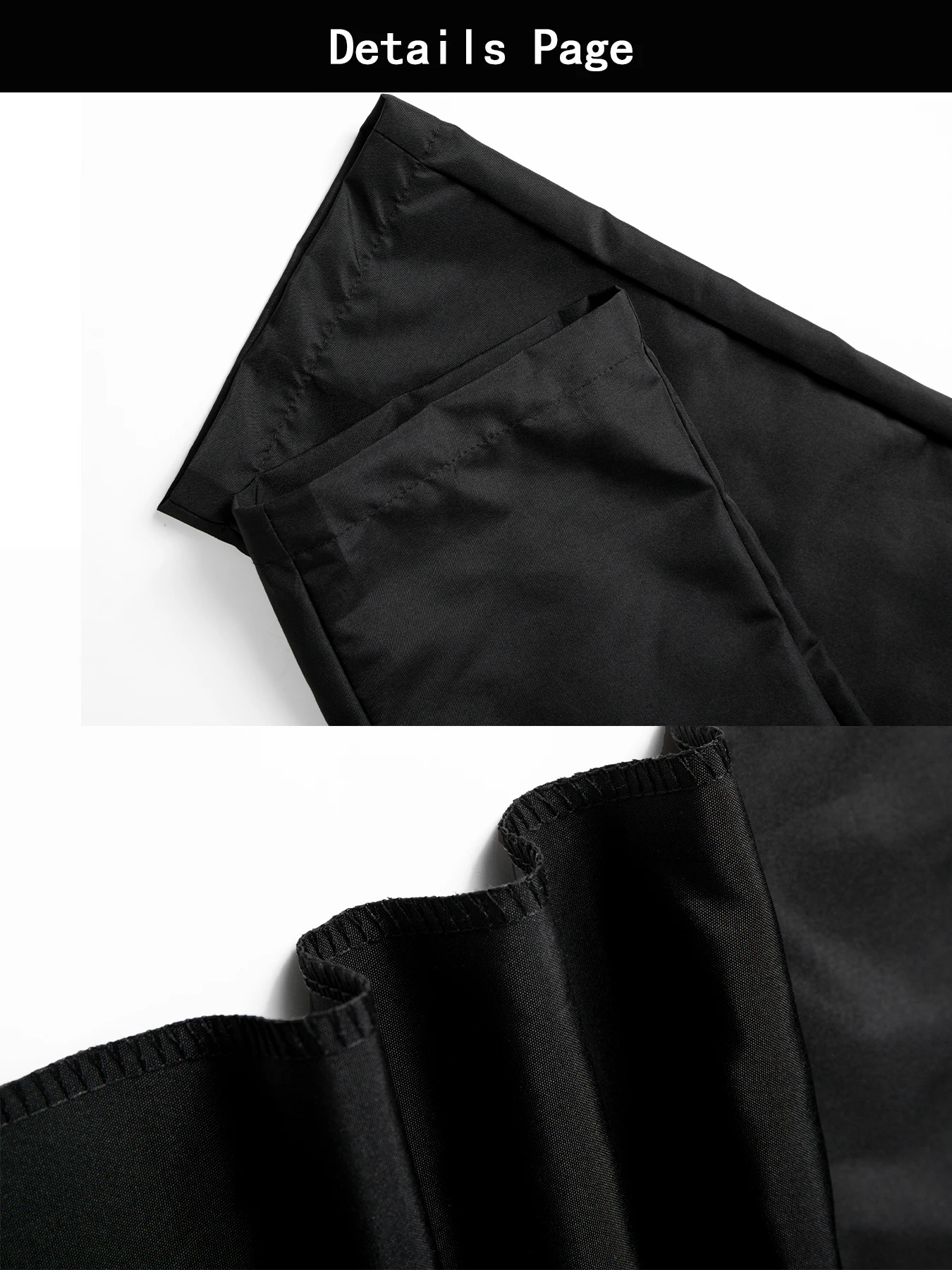Herren-Trainingshose mit Seitenstreifen und Farbblockdesign, elastischem Kordelzug, einfarbig, lässige Sportjogginghose für Fitness und Alltag – Detail 4