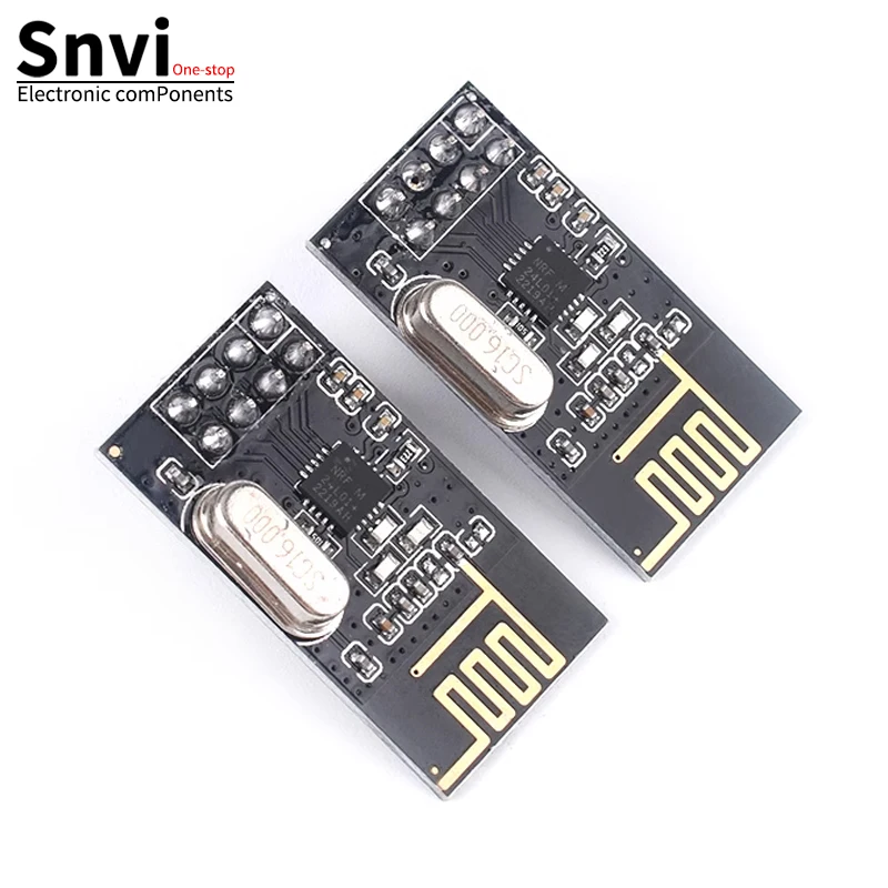 Snvi transceptor sem fio nrf24l01 + módulo de antena 2.4ghz para placa adaptadora de soquete de microcontrole para arduino