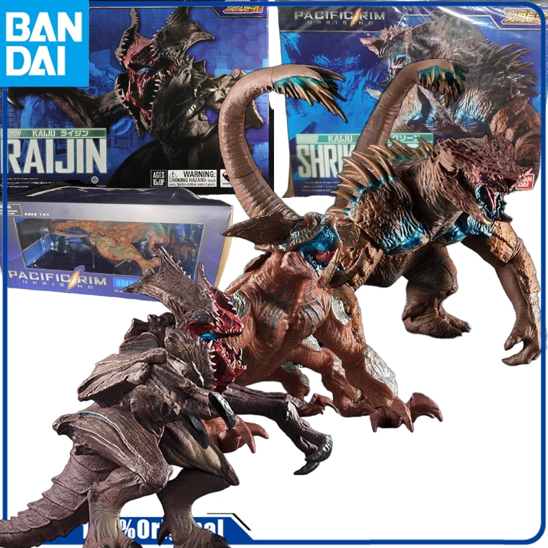 Bandai Genuine /OriginalSOFVI SOULS REGULAR EDITION MOVIE PACIFIC RIM 2 THUNDER MONSTERS  Action Figure Toys For Boys /Girls /Ki