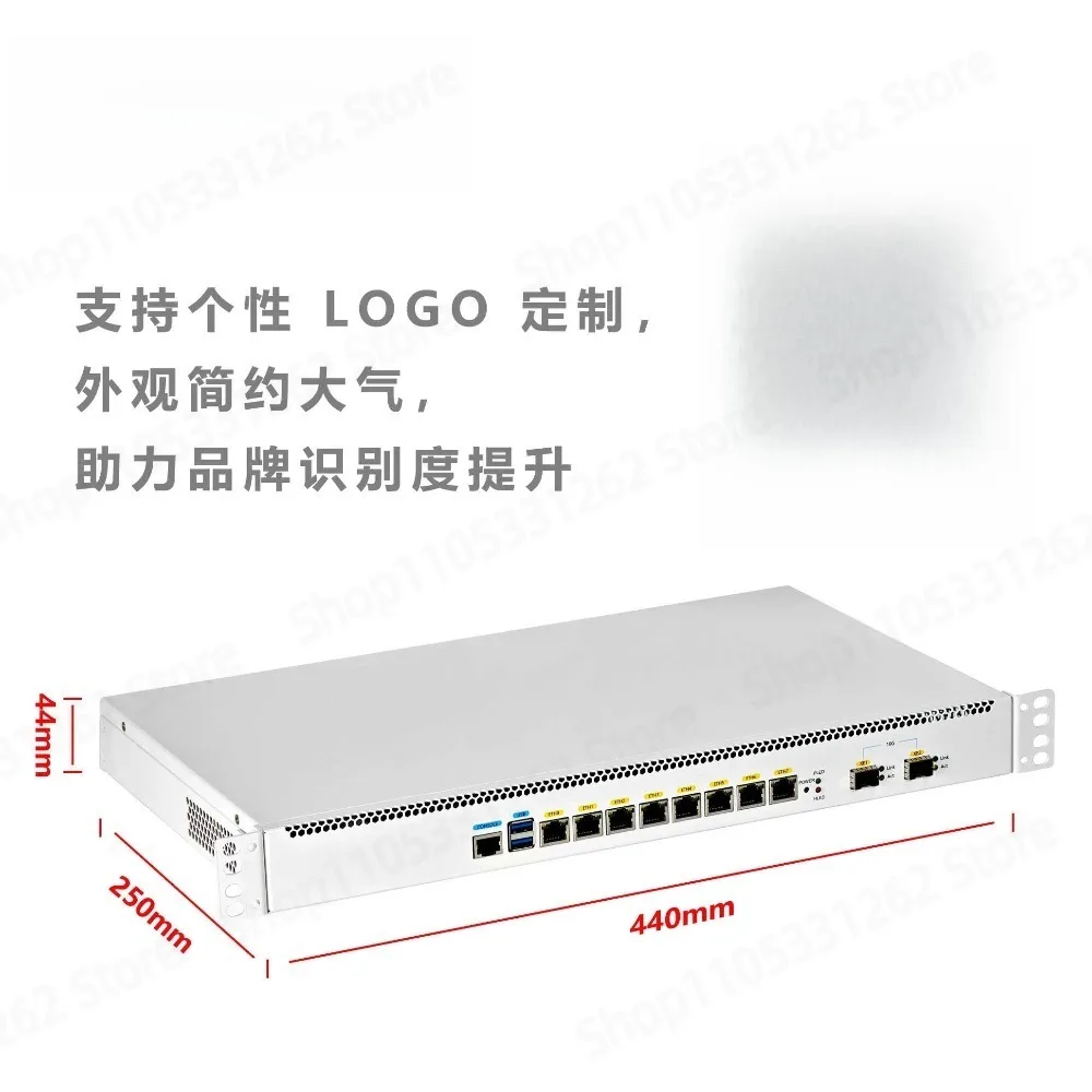 C236 10G 2.5G Soft Router Xeon E3 Core i3 i5 i7 Industrial PC For ROS
