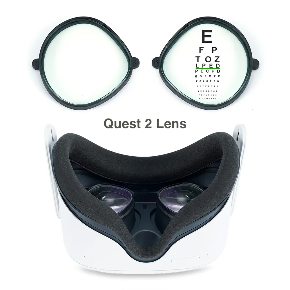 VR Headset Myopia Glasses For Oculus Quest 2 Lens Inserts VR Prescription Lenses Anti Blue Light Magnetic Eyeglass Accessories