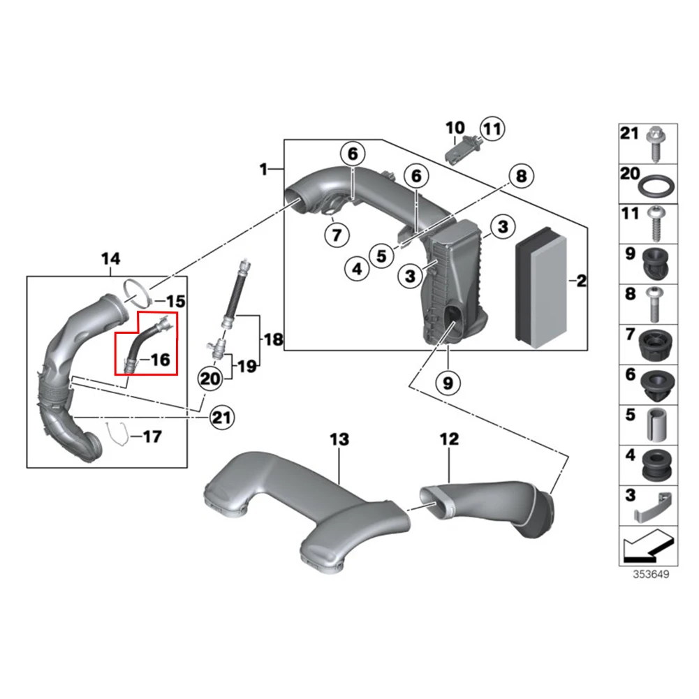 توربو أنبوب فلتر الهواء خرطوم 13717803842 صالح ل 1 3 4 5 6 7 X1 X3 X4 X5 X6 سلسلة مدخل هواء أنبوب استراحة توربو أنبوب فلتر الهواء