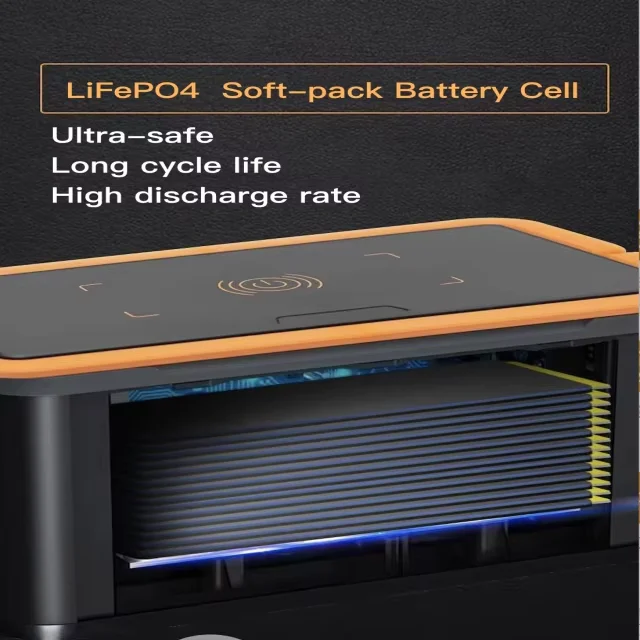 المصنع مباشرة بقعة المحمولة قوة الطوارئ 500 واط تحكم الطاقة الشمسية العاكس الطاقة Lifepo4 #6