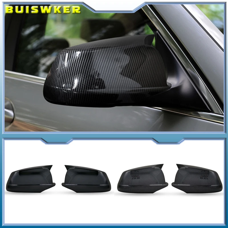 

Fit For BMW 5 Series F10 F11 F18 Pre-LCI 2010 - 2013 Rearview Mirror Cap Wing Side Mirror Covers M Performance Car Accessories