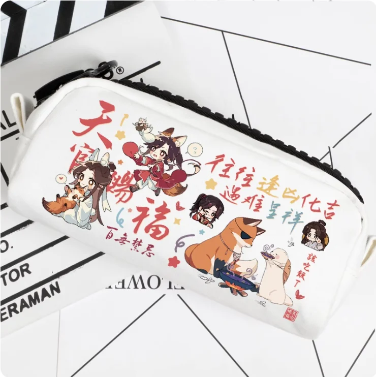 

Anime Tian Guan Ci fu Xie Lian San Lang Pencil Case Oxford Canvas Storage Bag Pencil Box Pencilcase School Pen Bag 2207