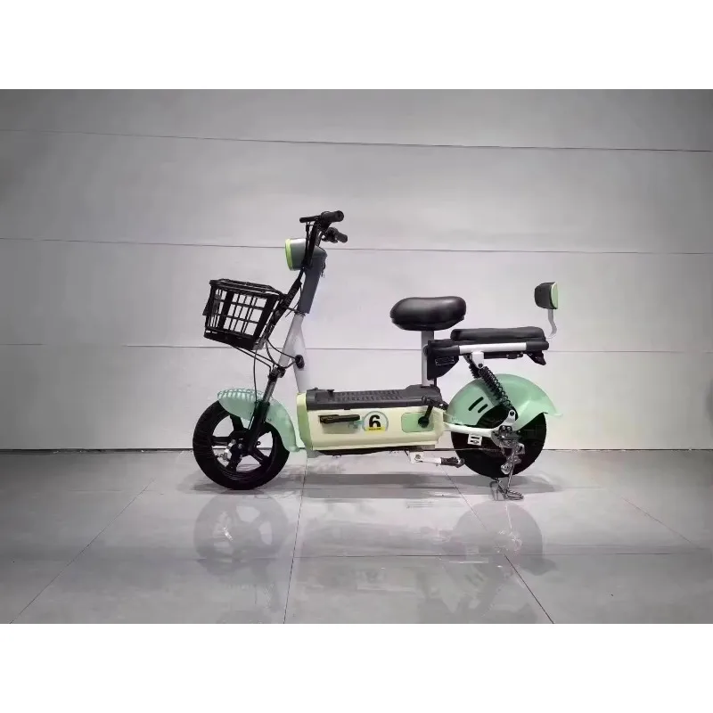 Zuimi High-end New Color Electric Bicycle 14 Inch Vacuum Tire Electric Bicycle 48V High Carbon Steel Electric Bicycle Sale At A
