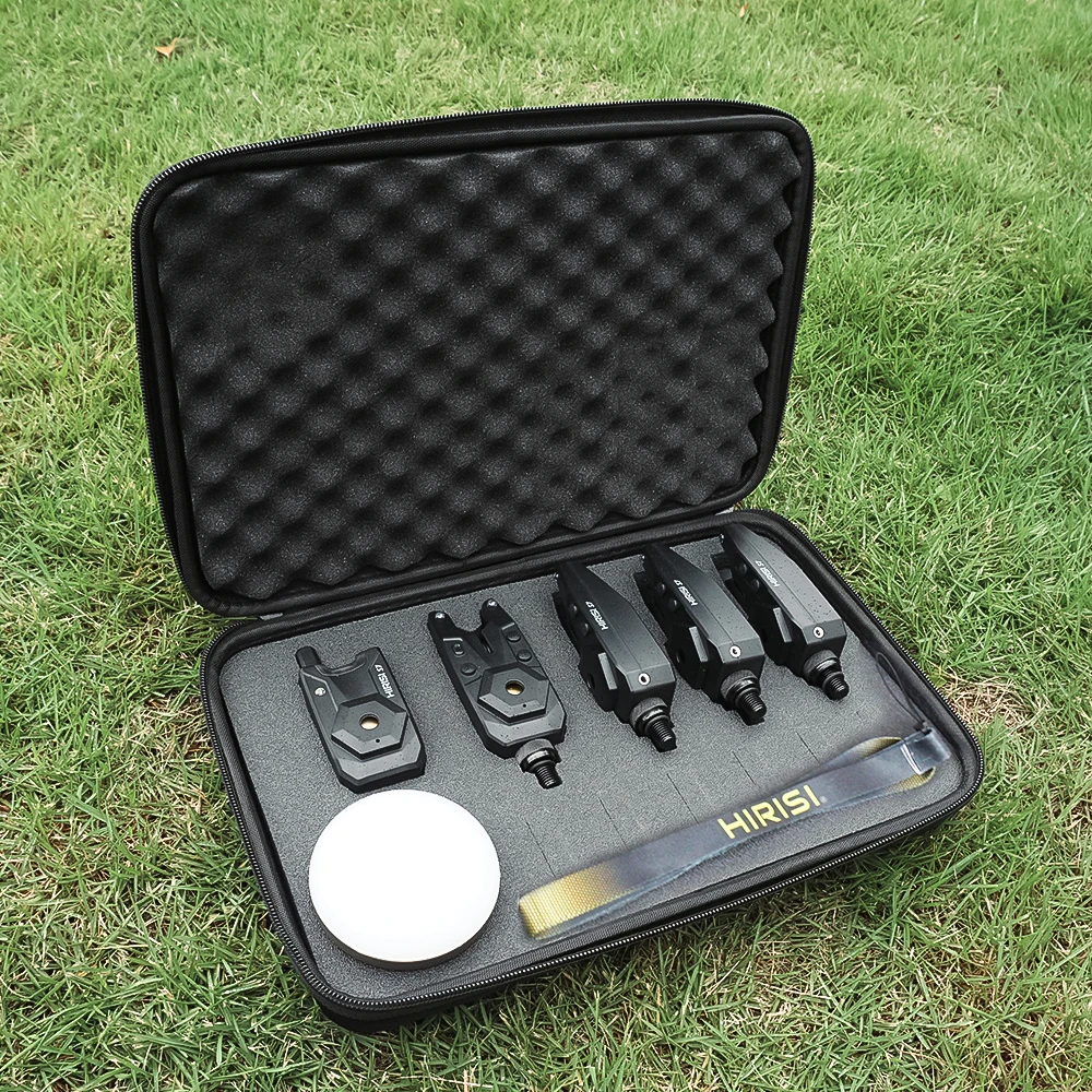 Hirisi S7-4D Wireless Carp Fishing Bite Alarm Set Waterproof Bite Indicator With Outdoor Camping Night Light Fishing Accessories view 6
