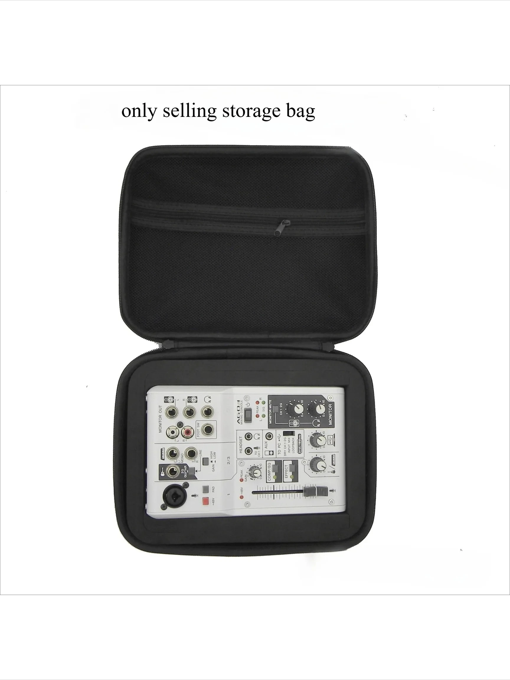 1PC Storage Case For Mixer Yamaha AG03 AG06 MG06 Portable Hard Shell Cover With EVA Protection